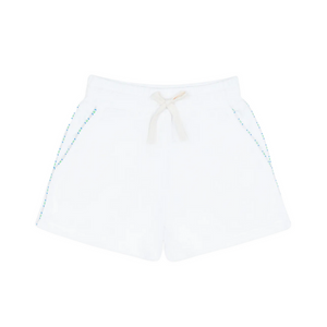 Minnow French Terry Short in White