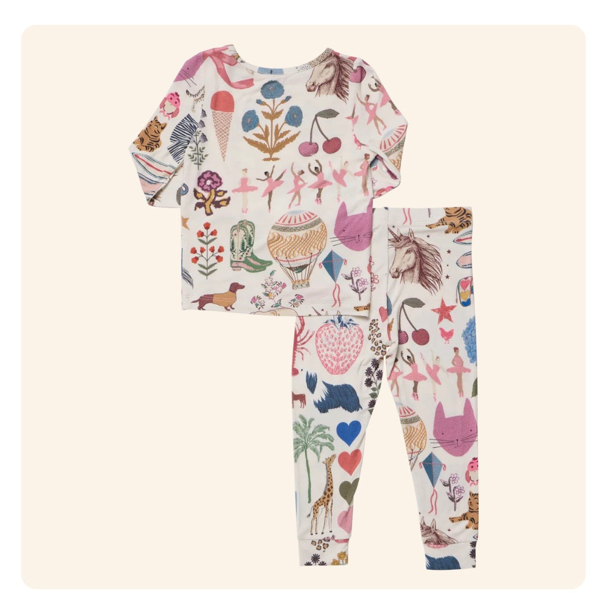 Pink Chicken 20 Years of Pink Chicken Bamboo Pajama Set