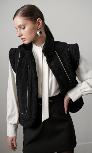 Rory Shearling Vest