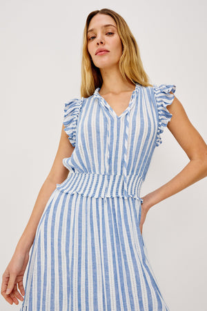 Rails Garden Dress in Atlantis Stripe