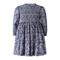 Rachel Riley Wild Floral Ruched Dress