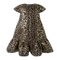 Rachel Riley Leopard Damask Party Dress