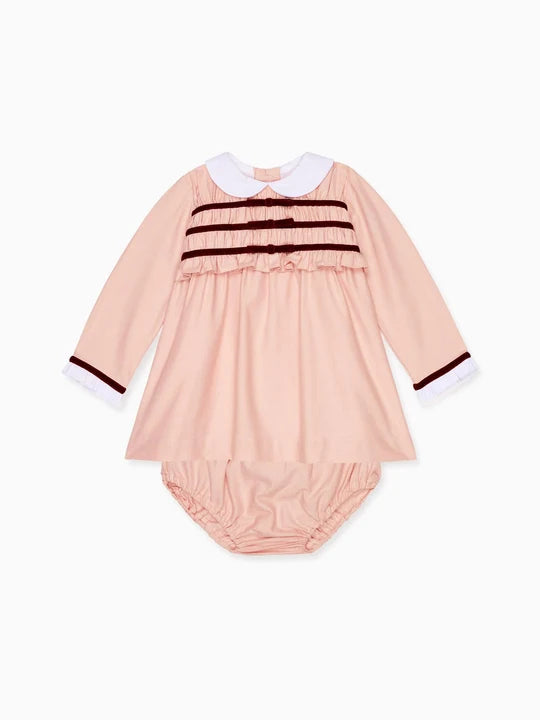 La Coqueta Garcia Baby Dress in Pink