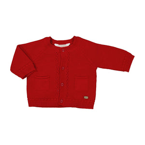 Mayoral Cardigan in Red