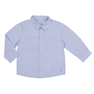 Mayoral Woven Shirt in Sky Blue