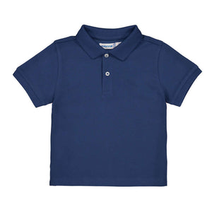 Mayoral Short Sleeve Polo in Ocean