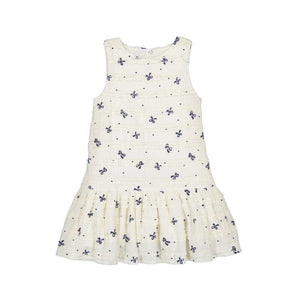 Mayoral Sleeveless Knit Dress in Bows