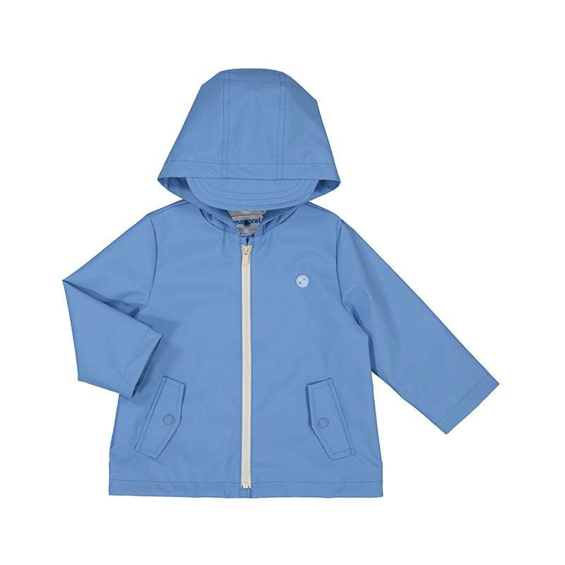 Mayoral Raincoat in Capri Blue