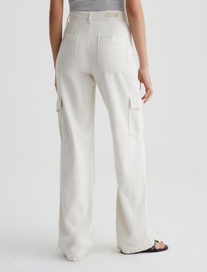 AG Gatina Wide Leg Cargo Pant in Opal Stone
