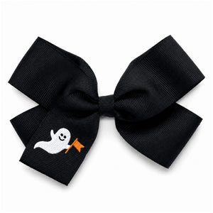 Bits & Bows Hair Bow in Ghost