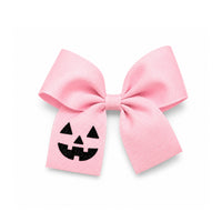 Bits & Bows Hair Bow in Jack-O-Lantern