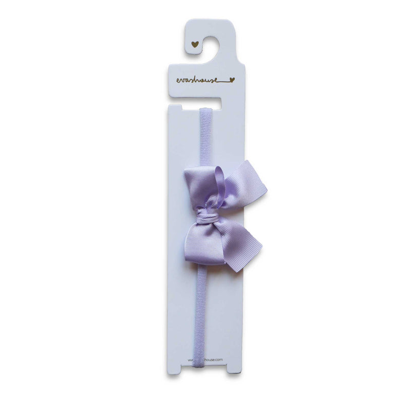 Eva's House Soft Headband with Mini Grosgrain Sailor Bow - Multiple Colors!