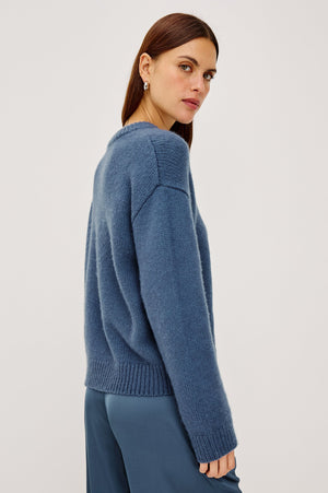 Rails Helly Pullover Sweater in Atlantic
