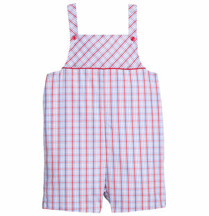 Little English Hampton Shortall in Patriotic Plaid