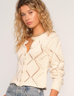 Heartloom Flynn Cardigan in Ivory