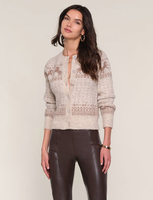 Heartloom Esti Cardi in Oat