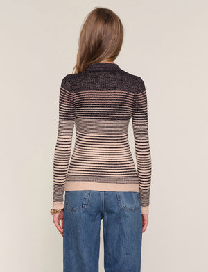 Heartloom Randall Top in Black Stripe