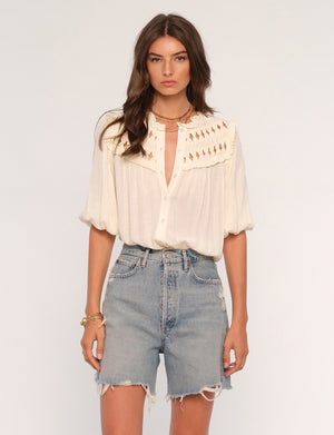 Heartloom Ventura Top in Ivory