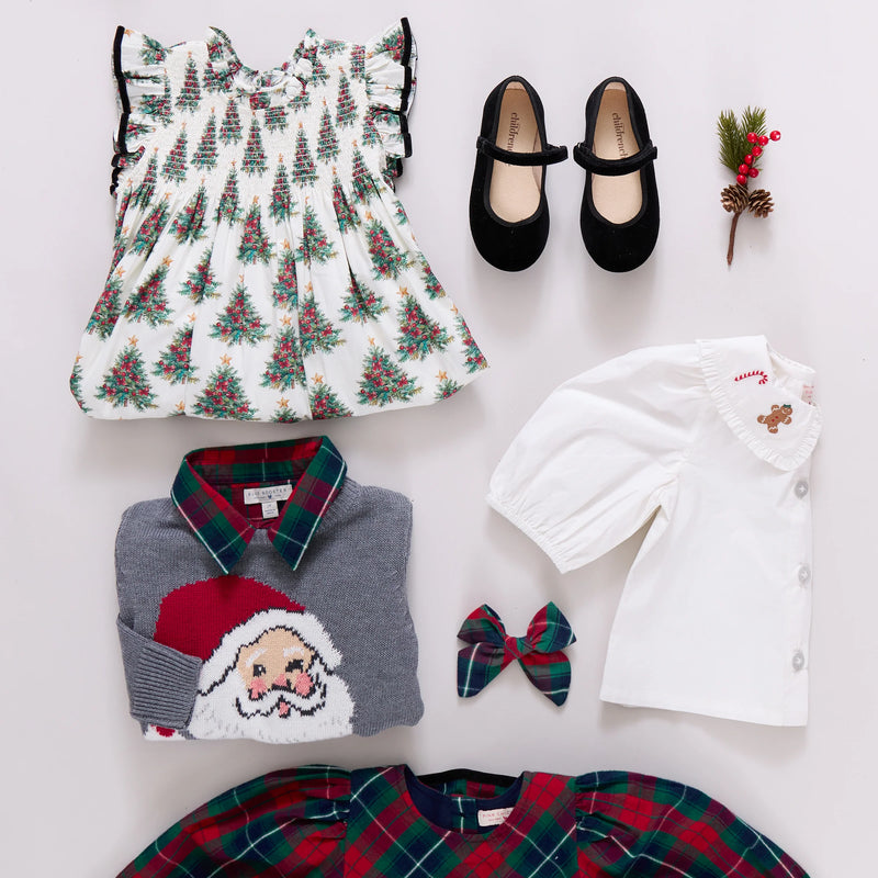 Pink Chicken Stevie Dress in Vintage Trees