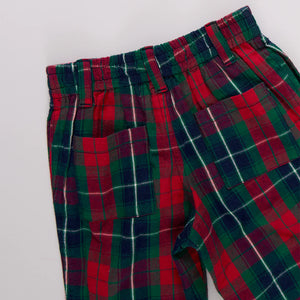 Pink Chicken Boys Jackson Pant in Red Tartan