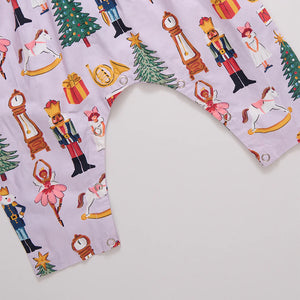 Pink Chicken Baby Girls Charlie Jumper in Lavender Nutcracker