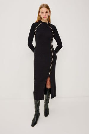 Rails Imara Sweater Dress in Black