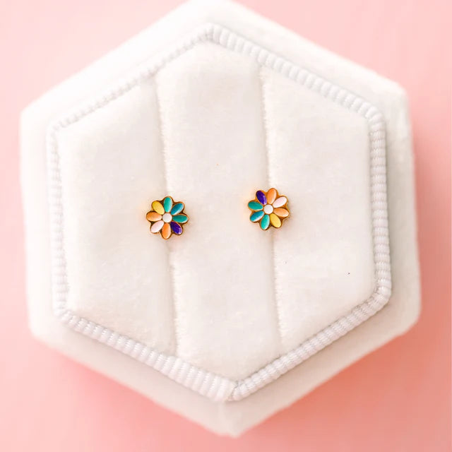 rainbow daisies
