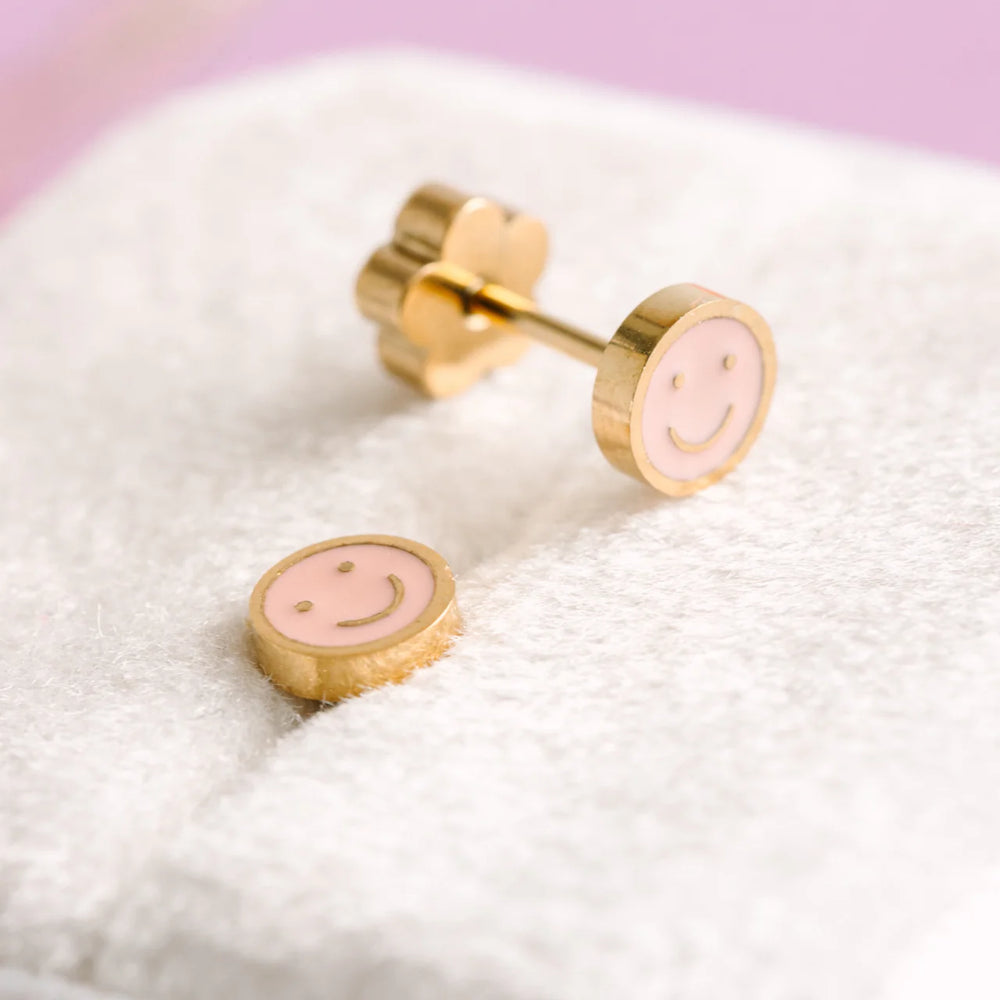 pink smiley