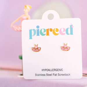 Pierced Co Earrings in Tutu