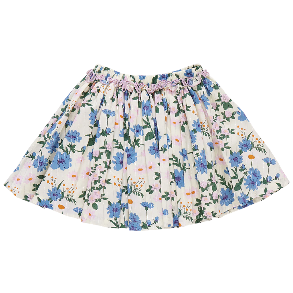 Pink Chicken Gianna Skirt in Melon Daisy Floral