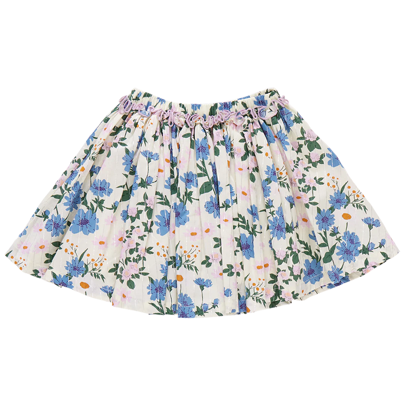 Pink Chicken Gianna Skirt in Melon Daisy Floral