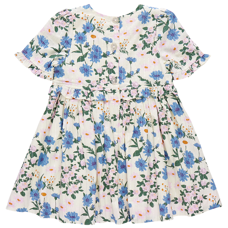 Pink Chicken Raquel Dress in Melon Daisy Floral