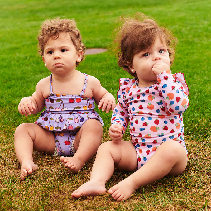 Pink Chicken Baby Rachel Swimsuit in Mixed Fruit