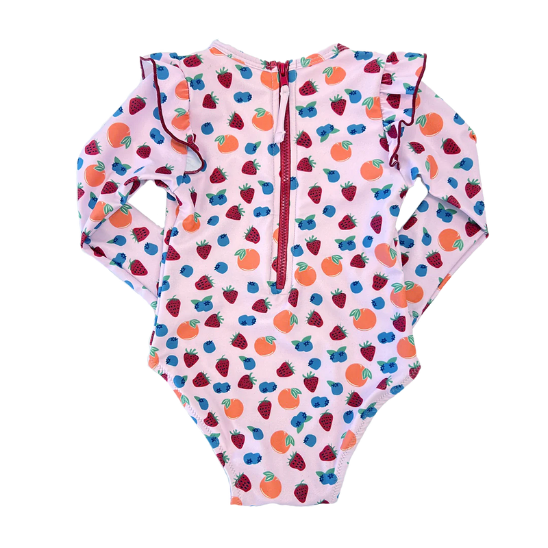 Pink Chicken Baby Rachel Swimsuit in Mixed Fruit