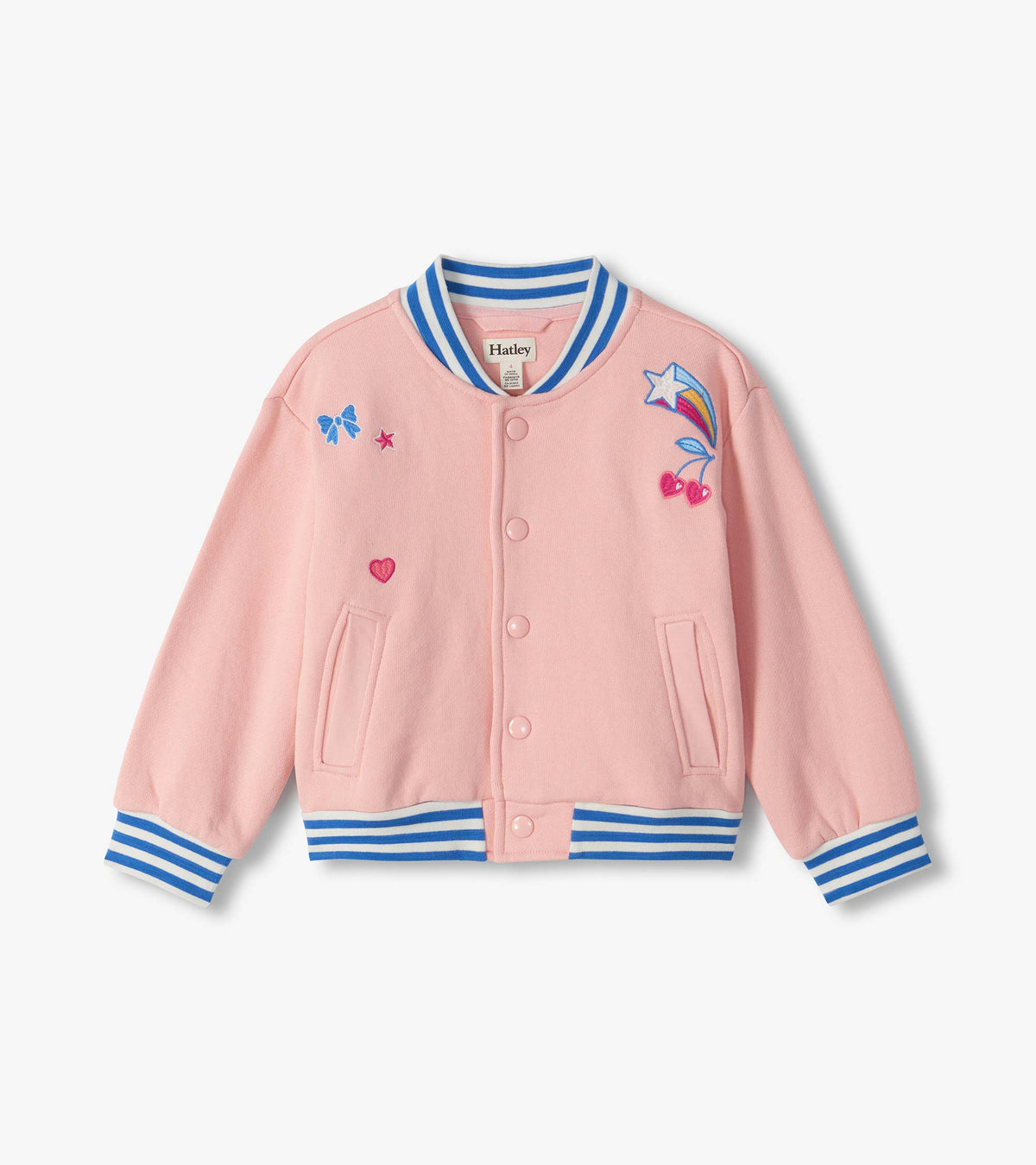 Hatley Varsity Bomber in Blossom