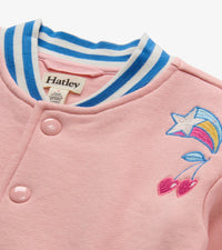 Hatley Varsity Bomber in Blossom