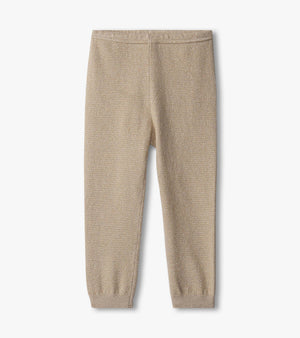 Hatley Baby Leggings in Gold Glitter