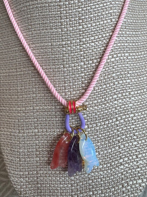Assorted - Forever Blythe Three Little Fishes Necklace