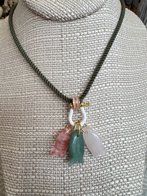 Assorted - Forever Blythe Three Little Fishes Necklace