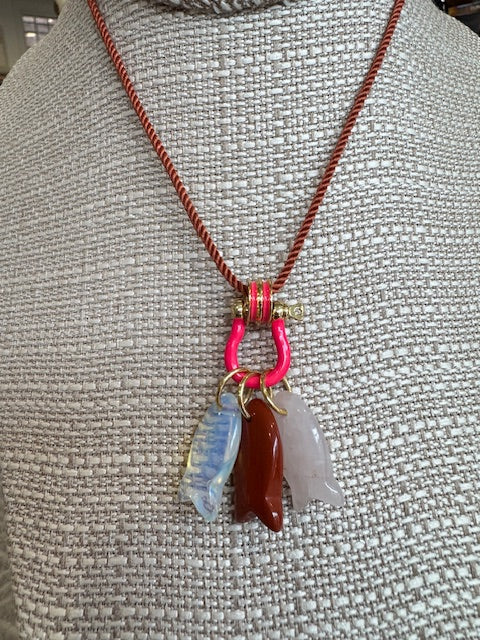 Opal/Carnelian/Rose on Rust