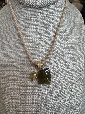 Assorted - Forever Blythe Vintage Gemstone Elephant Necklace
