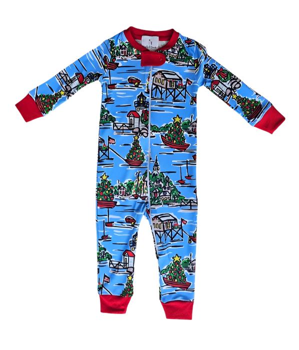 Maddie & Connor Harborside Holiday One Piece PJ