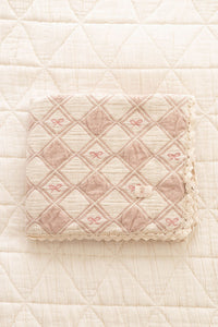 New Grain Patchwork Blanket in Bows