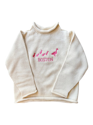 Whitney + Winston Ducklings Roll Neck Sweater - Multiple Colors!