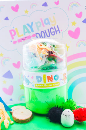 Play Play Dough Butter Slime Jar-Multiple Styles!