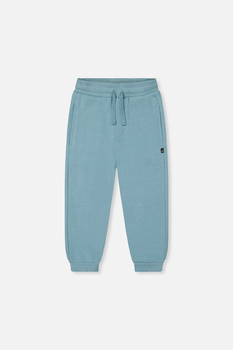 Deux Par Deux Fleece Sweatpants in Stone Blue