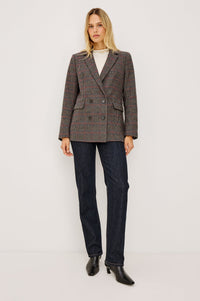 Rails Jac Blazer in Oxford Plum