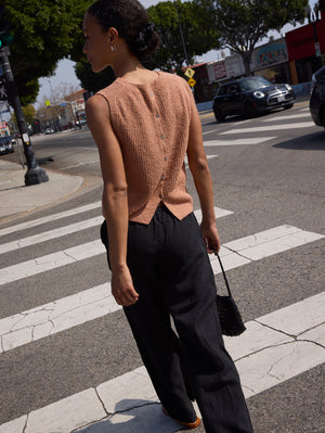 Nation Jacqueline Tank in Mocha