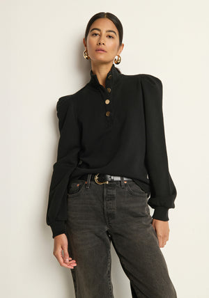 Nation Jessie Sweatshirt in Black