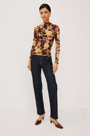Rails Joelle Top in Dark Flora